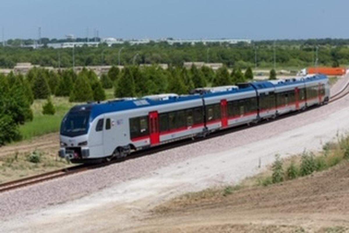 TEXRail crossing near Texas 114.