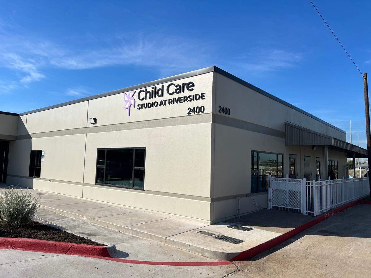 Child Care Associates’ Child Care Studio at Riverside is pictured on Nov. 12, 2024, during its grand opening event. The facility is located at 2400 E. First St. in Fort Worth.
