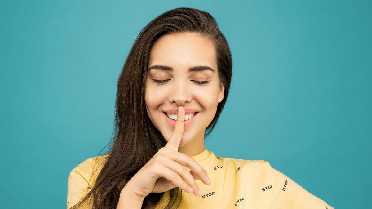 Stock image of a happy face.