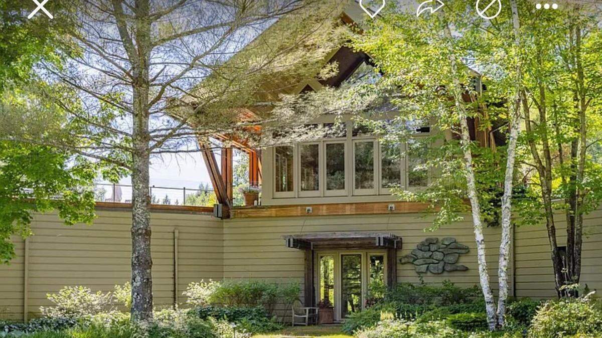 The house itself could be considered a work of art.