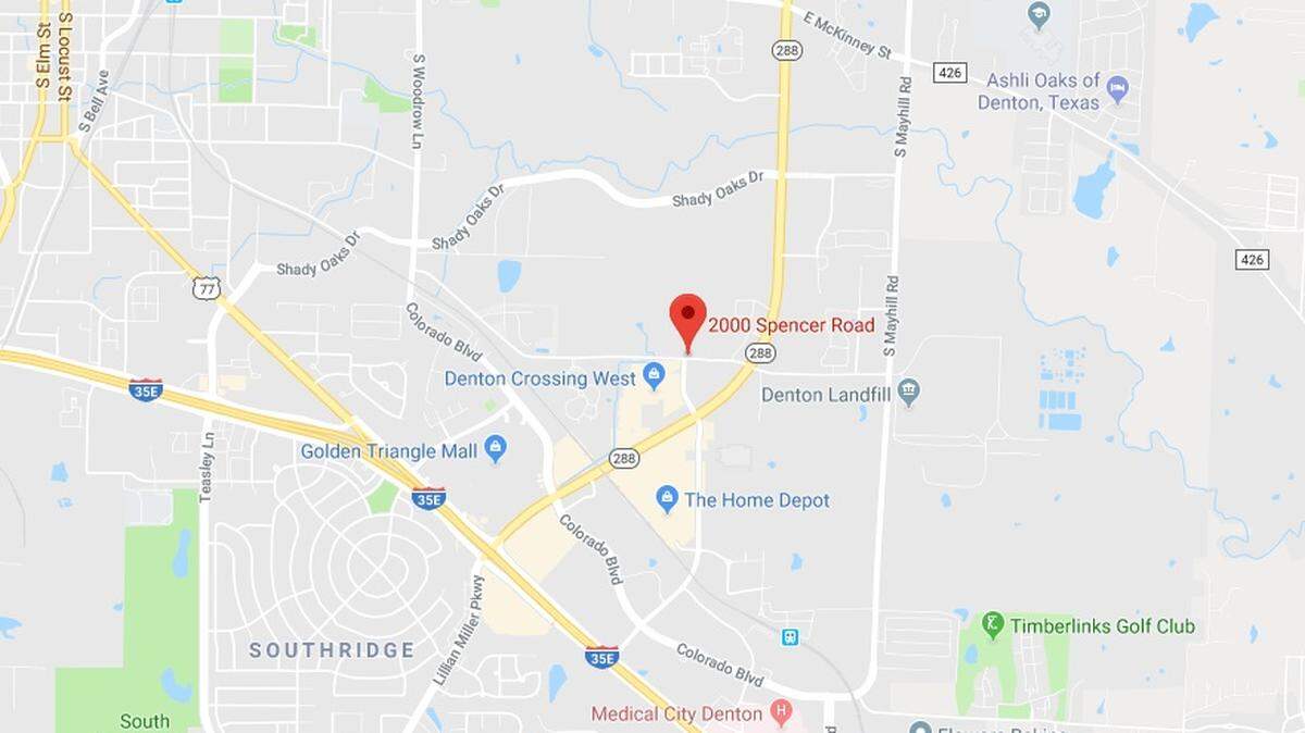 A suspect wielding a knife was killed in a shooting involving police Monday afternoon, Denton authorities confirmed.