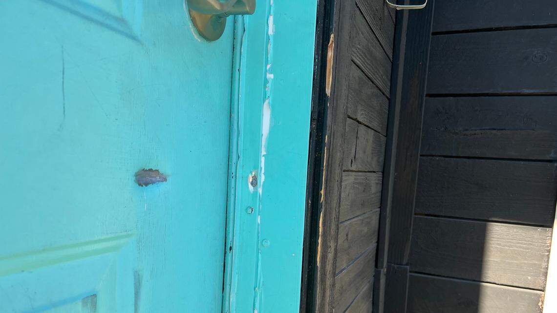 Two men were pronounced dead at a shooting scene in the 4200 block of Lisbon Street early Sunday, March 16, according to Fort Worth police. A third person was taken in critical condition to a hospital after the shooting about 3:15 a.m. At least two houses on Lisbon Street were hit by gunfire. A suspect was arrested on Sunday night.