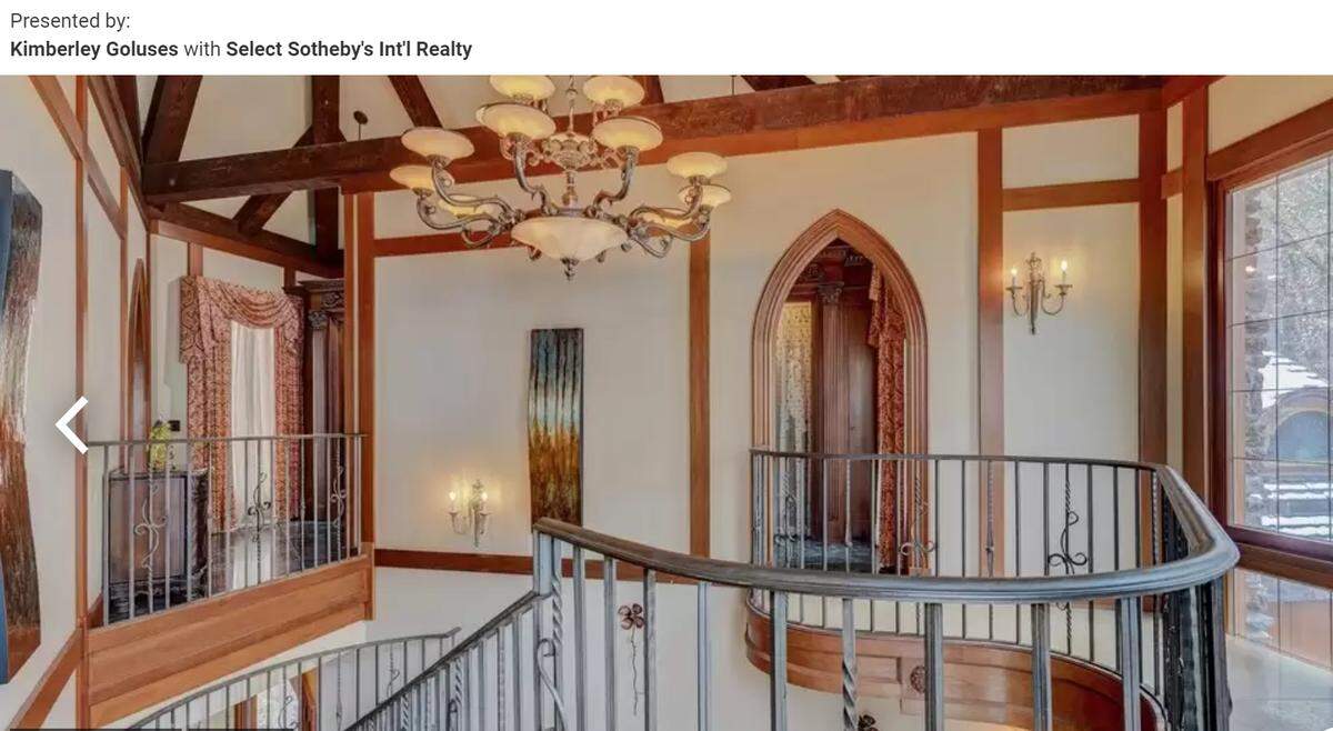 Interior of main house