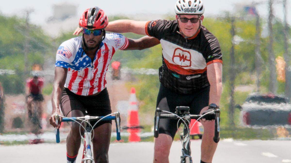 Jamaal Johnson, 38, and Jeff Kramer, 50, created Ride for Racial Restoration to benefit Hope Farm and to provide a way for riders to discuss race in a safe environment.