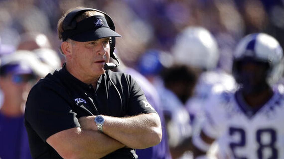 TCU coach Gary Patterson saw a couple assistants leave on Wednesday.