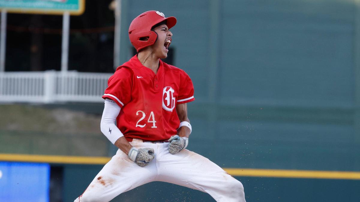 Grapevine catcher Gianni Corral (24) is a First Team All-Area selection.