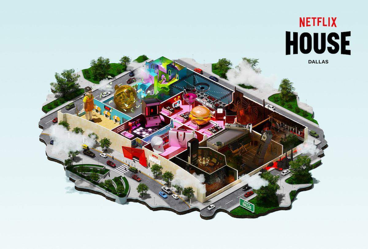 Netflix House will open at Galleria Dallas on Dec. 11.