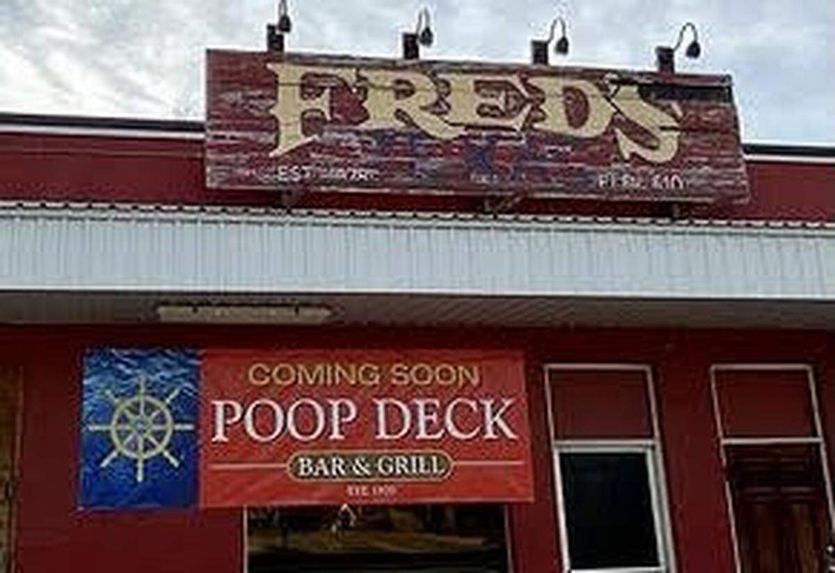The Poop Deck Bar & Grill’s new location on Blue Bonnet Circle.