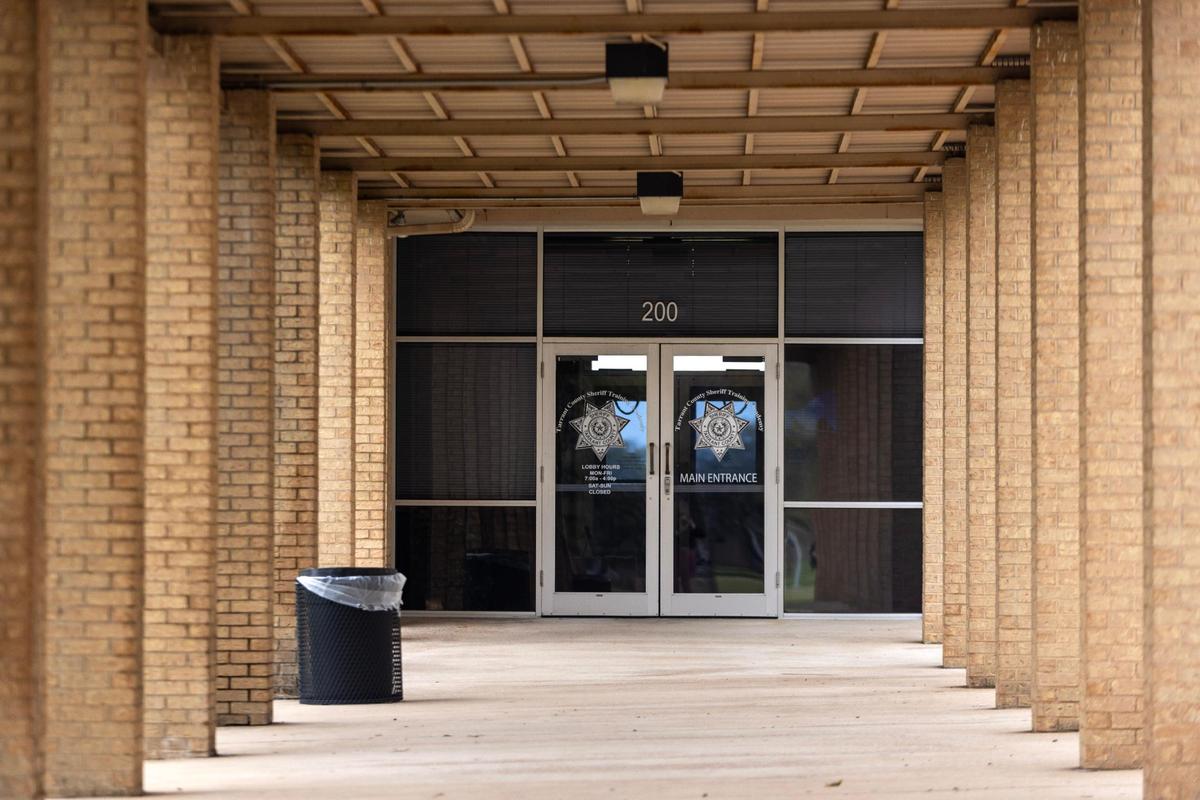 The entrance of the Tarrant County Sheriff's Training Center
