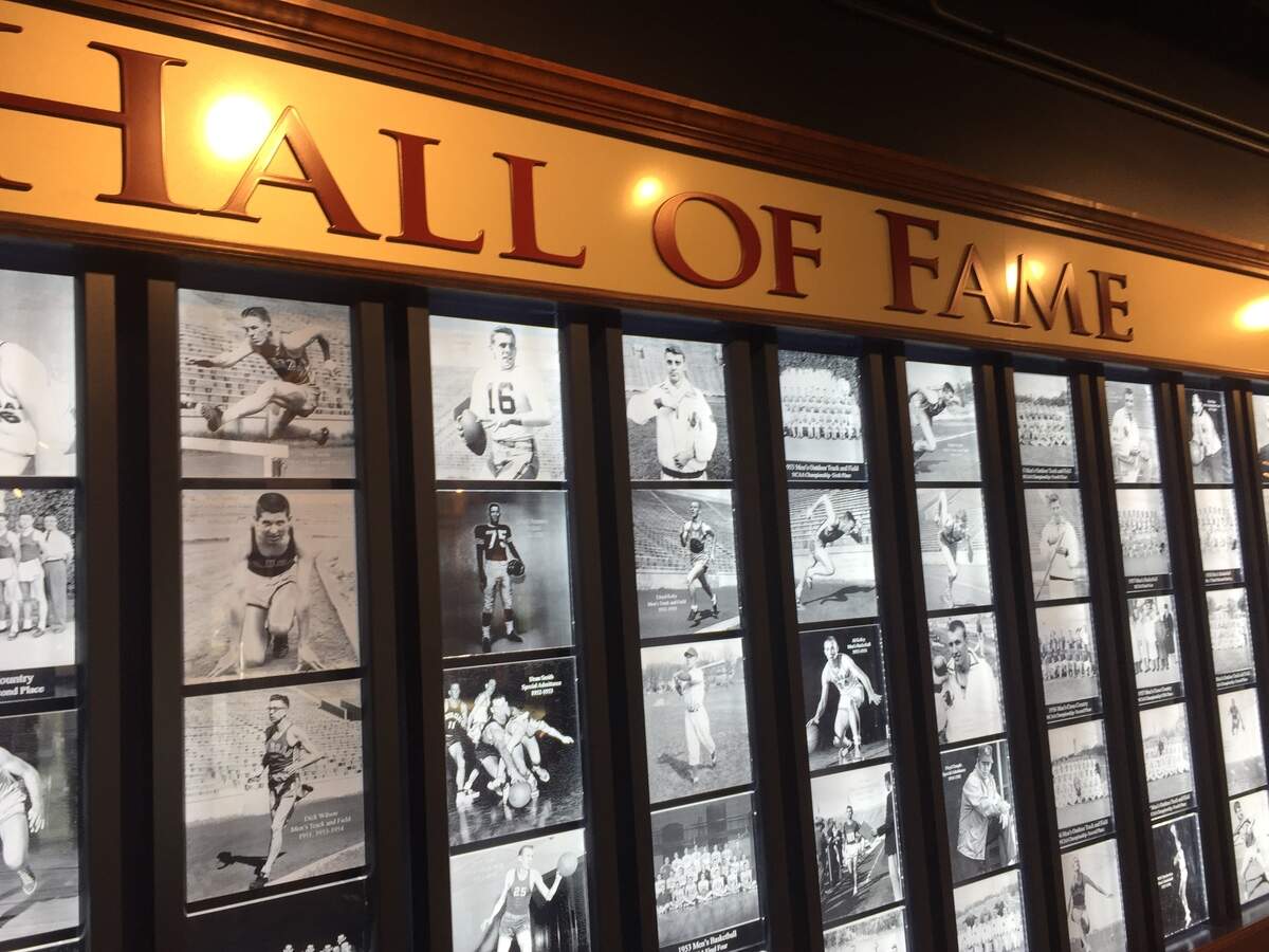 TCU coach Gary Patterson’s uncle, Harold (middle picture on second row wearing No. 75), is in KU’s Hall of Fame.