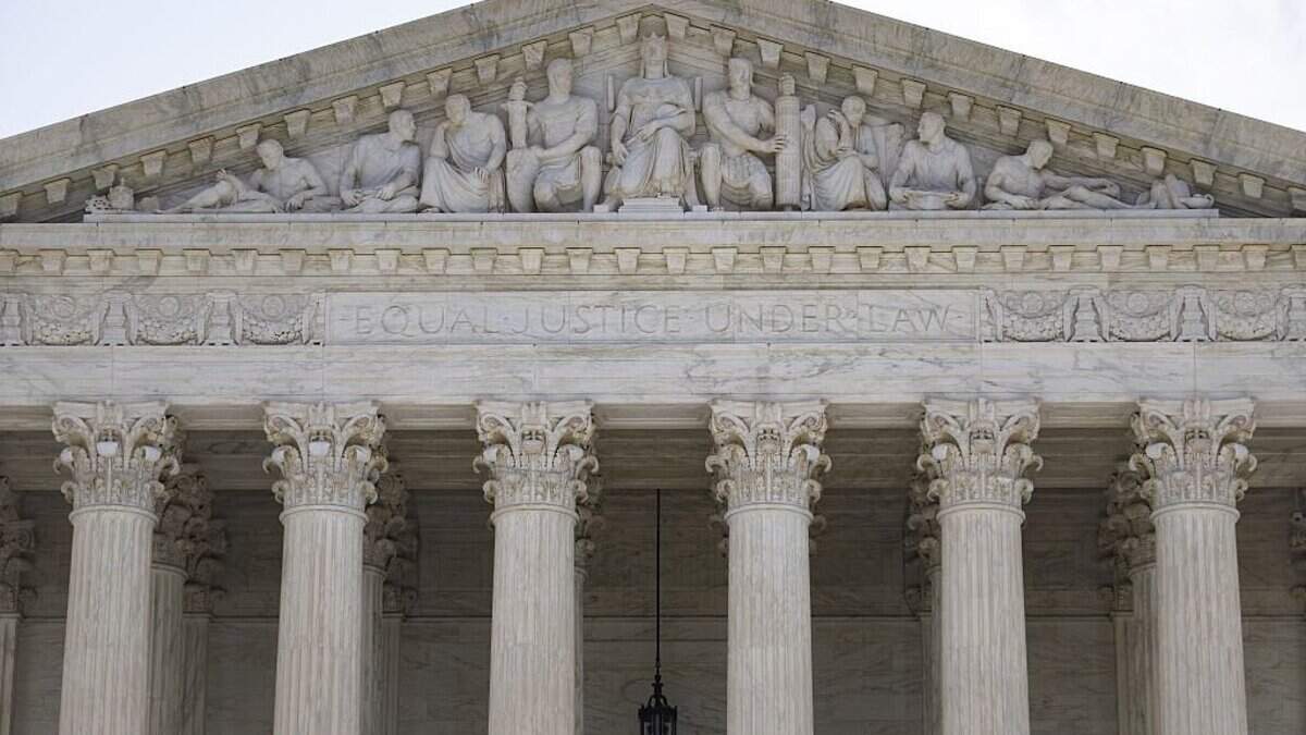 The West Front of U.S. Supreme Court on June 29.