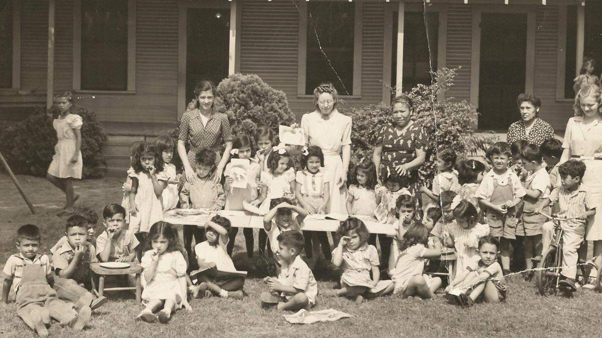 The Wesley Community House, circa 1946.