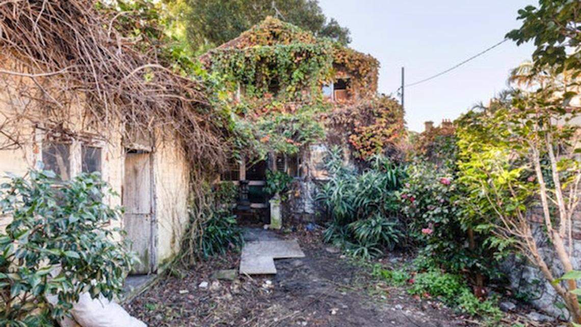 Exterior of the home