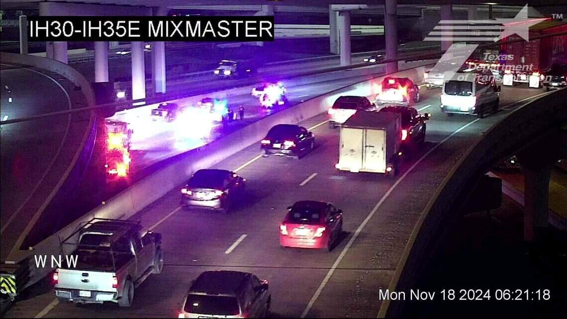 Pedestrian killed after being struck by a vehicle on I-30 in Dallas