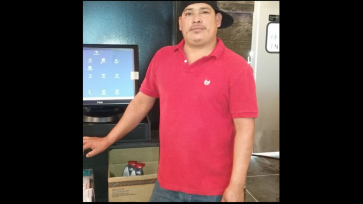 The suspect in a fatal hit-and-run, Faustino Membreno Rivera, is described by Dallas police as a heavy-set man, possibly in his 40s, who was last seen wearing a light-colored shirt and pants at the scene.