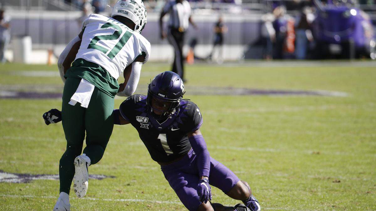 TCU vs Baylor football in Fort Worth, Texas on November 9, 2019. (Photo by/ Gregg Ellman)
