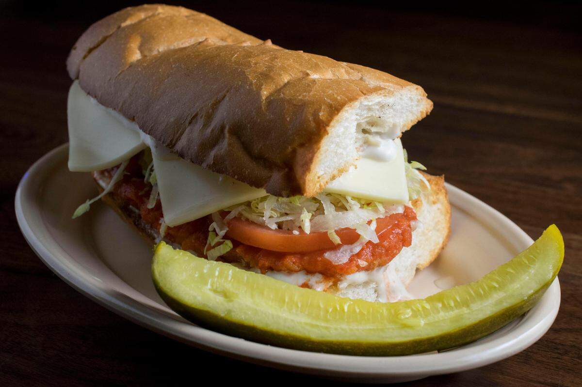 The Chicken Finger Sub at Buffalo Bros.