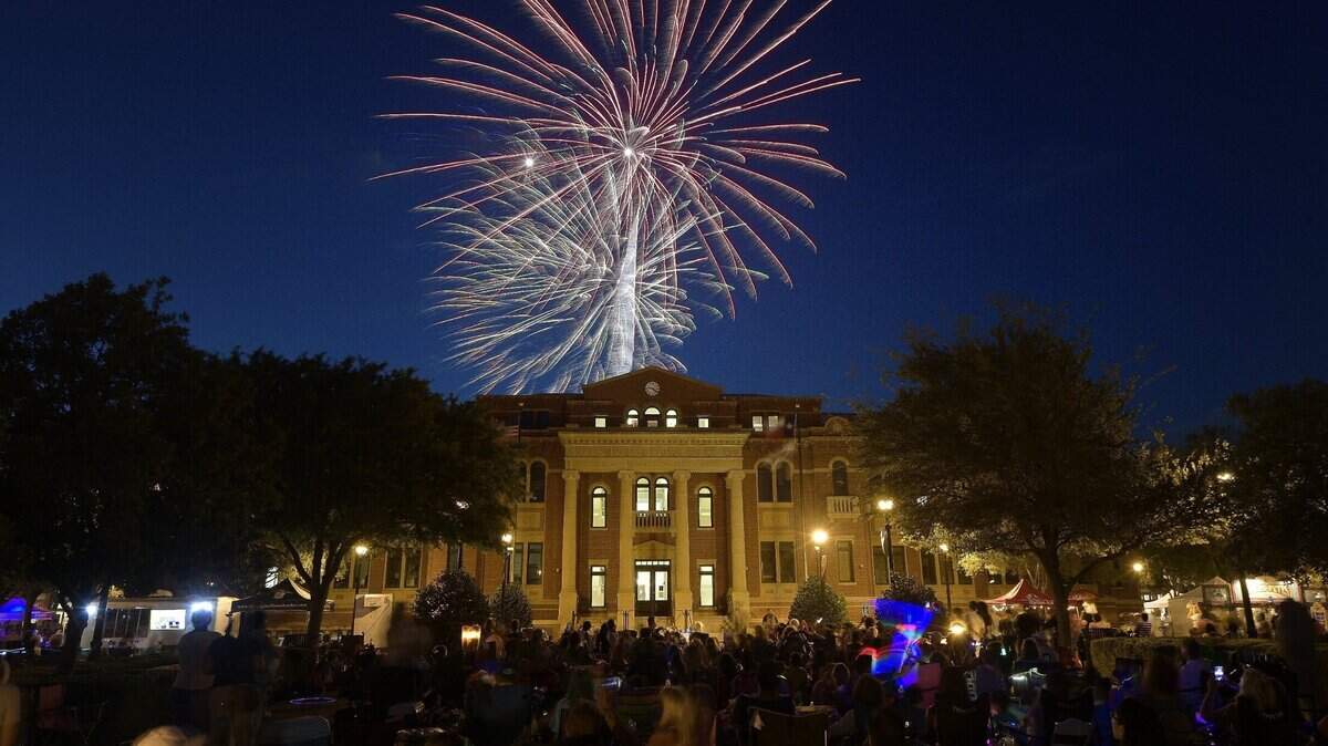 Fourth of July fireworks displays, like this one in Southlake, will be the centerpiece of any celebrations this weekend..