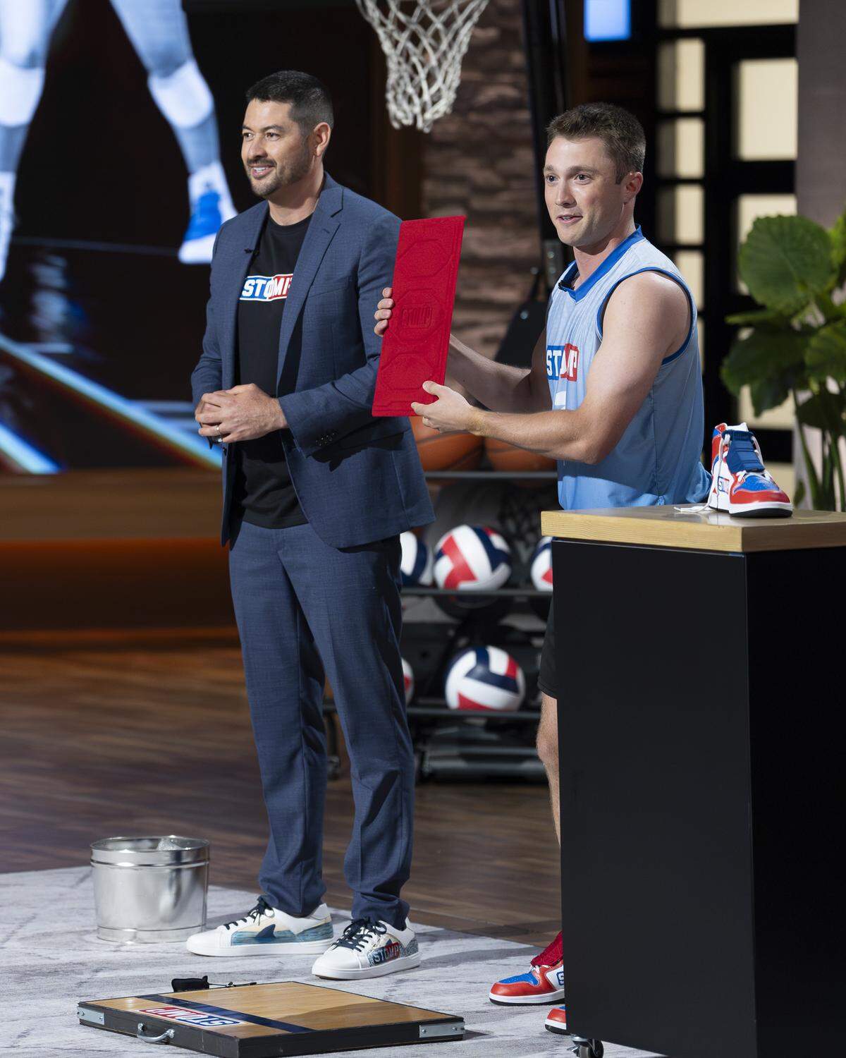 SHARK TANK - Million Dollar Offer: See Which Shark Makes a Million Dollar Offer for a Never-Before-Seen Idea! - Bold entrepreneurs step into the Tank to pitch inventive concepts, including wildfire and tornado-proof homes, cologne-infused body butter, an allergy-free caf and specialized traction pads for athletes. WEDNESDAY, APRIL 15 (10:02-11:00 p.m. EDT) on ABC. (Disney/Christopher Willard) DAVID GONZALES, MICHAEL MANOOGIAN