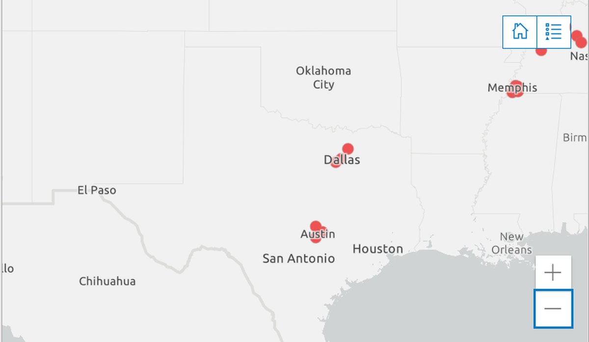 Some Walmart stores in the North Texas area are closed due to the winter storm.