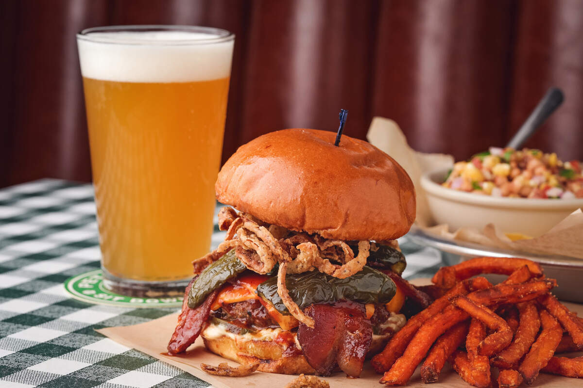 The Sugar Burger served at Rodeo Goat.