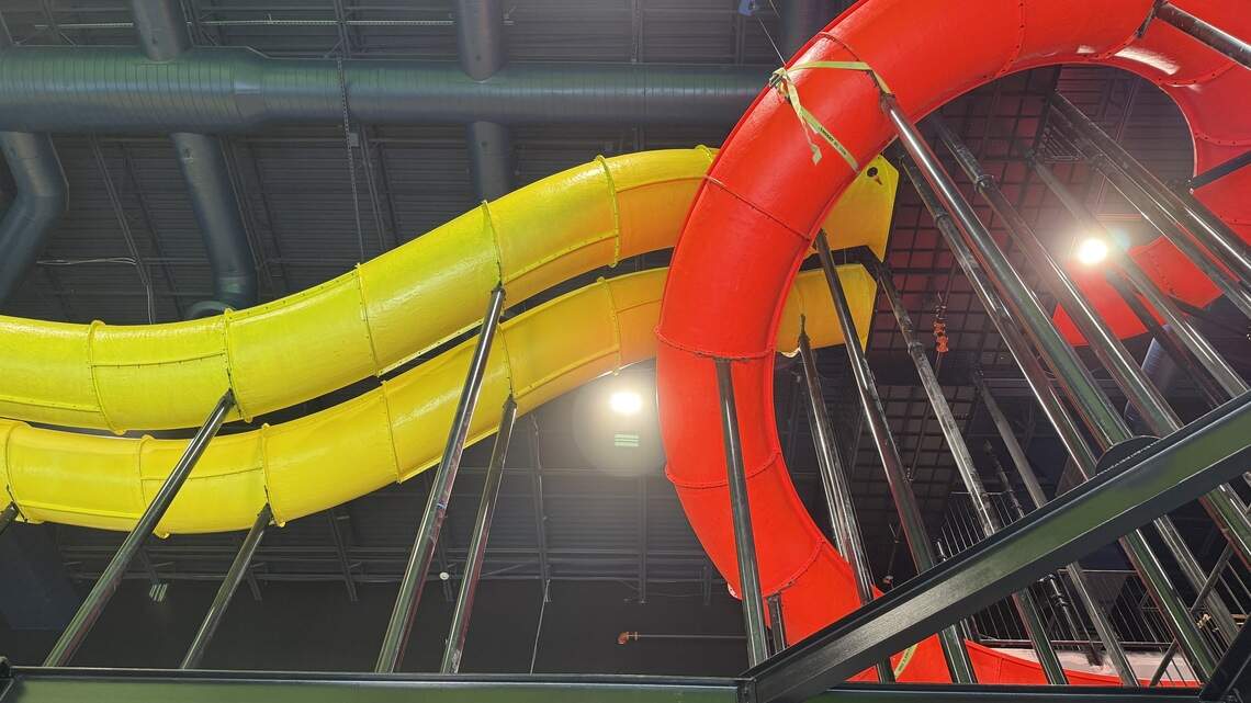 Slick City, an indoor slide park for kids, is set to open in Colleyville this spring