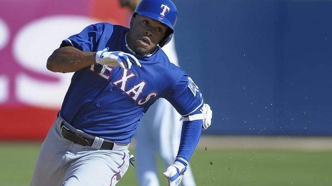 Delino DeShields would like to steal 50 bases this season.