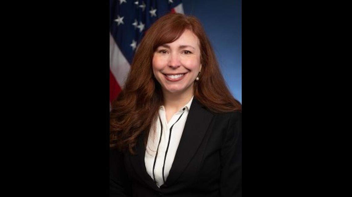 The official headshot of Leigha Simonton, the U.S. Attorney for the Northern District of Texas