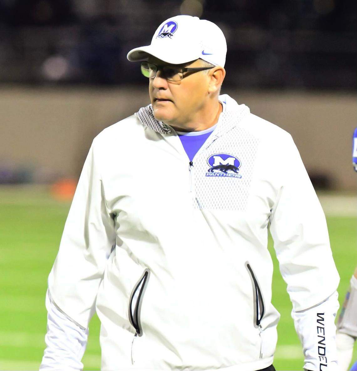 Midlothian head coach Doug Wendel led the Panthers to their best season since 1984. (MISD)
