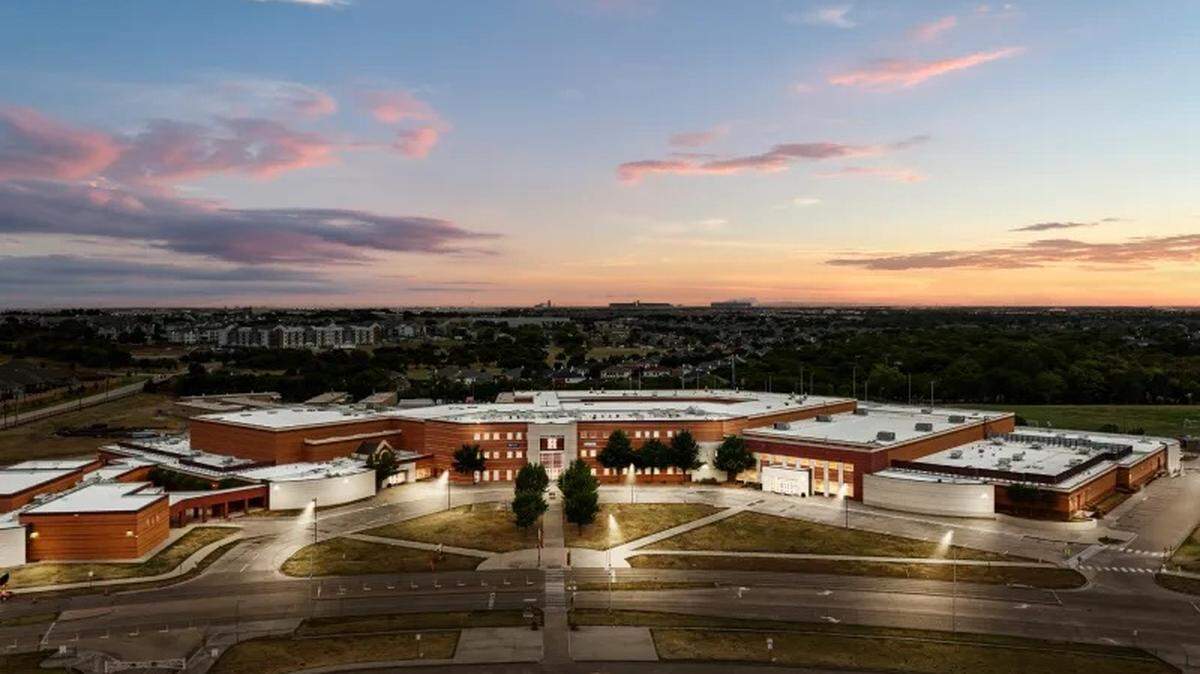 On Wednesday, Feb. 4, 2026, roughly 100 students at Haltom High School walked out of their school to protest ICE.