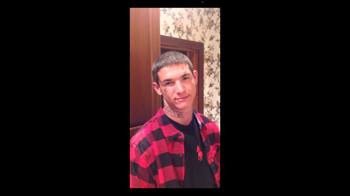 Authorities were searching for Marcus Nast, 25, described as a white man, about 5 feet 11 inches tall and 168 pounds. He has brown hair, brown eyes and numerous tattoos, including on his neck and face. He was last seen wearing a red shirt with blue jeans.