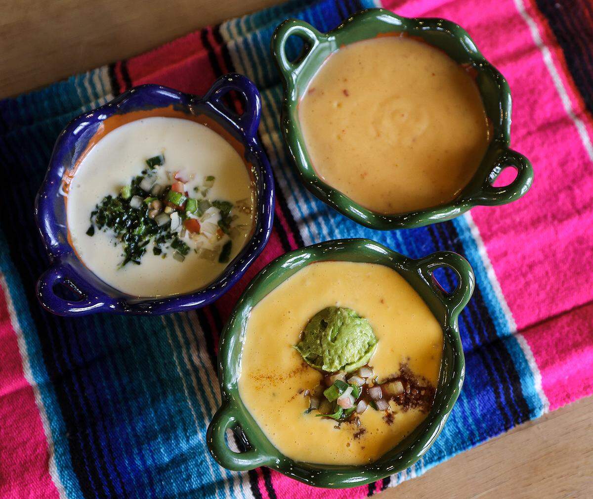 The The Original Mexican Eats Cafe has been voted by readers to have the best queso in Fort Worth. The restaurant has a variety of quesos for guests to choose from.