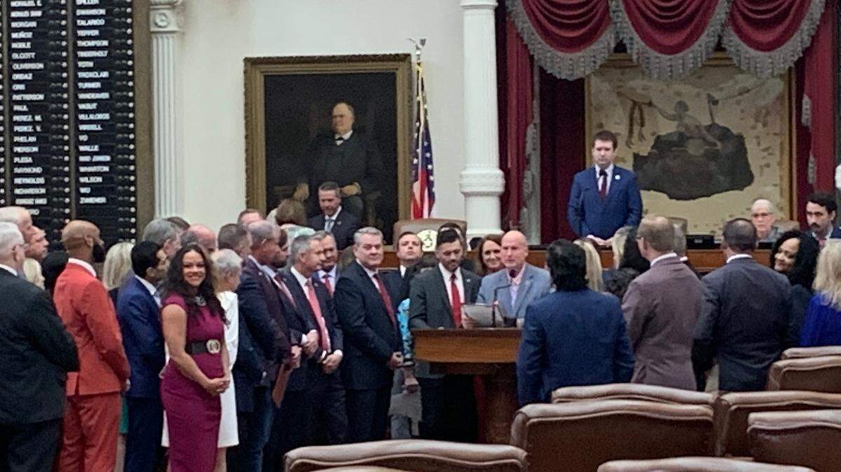 Rep. Tony Tinderholt annouces his retirement from the Texas Legislature on June 2, 2025. He will complete the remainder of his term.