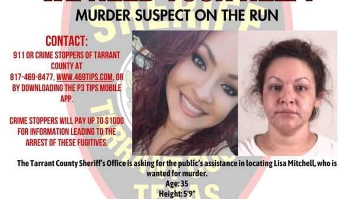 Police are looking for 35-year-old Lisa Mitchell, who was charged with murder and is out on bond.