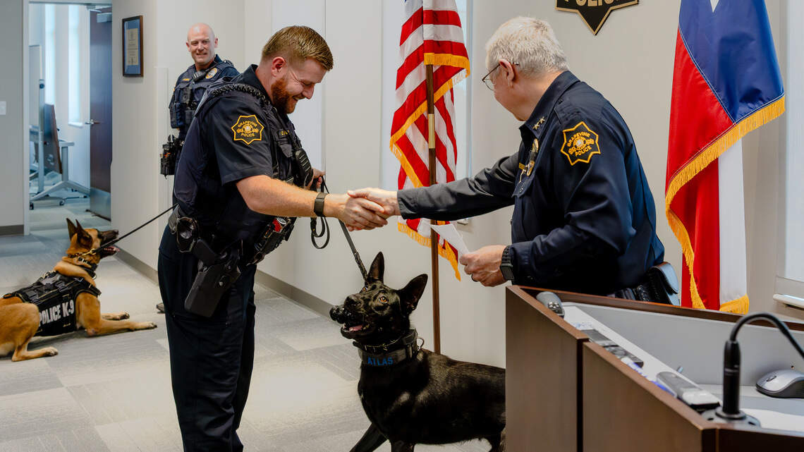 Meet Atlas, Grapevine’s new K9 officer, as city increases law enforcement support