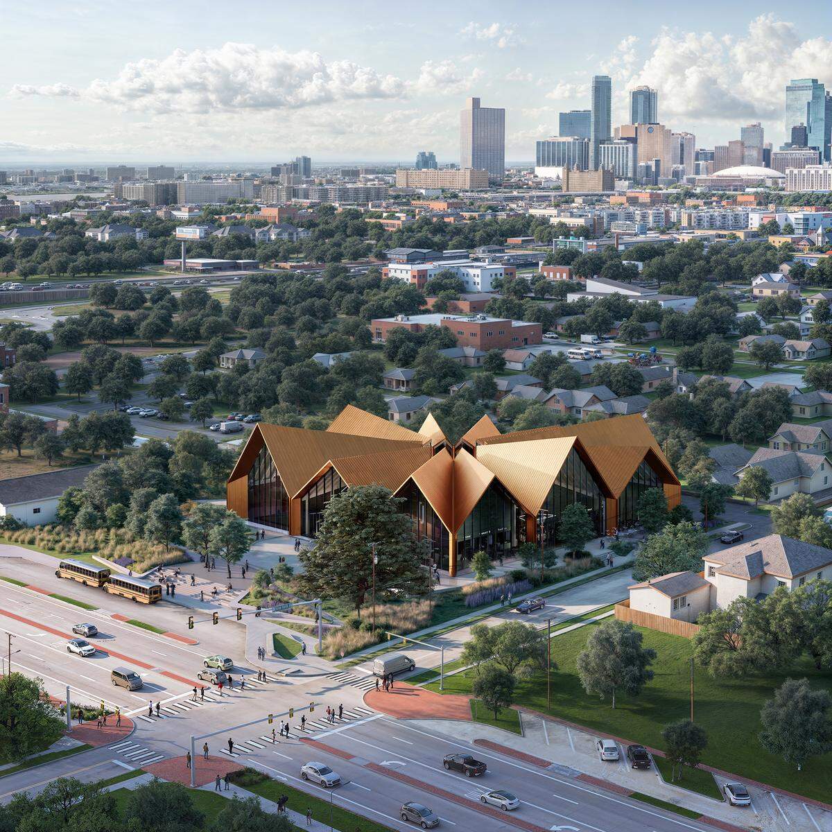 The National Juneteenth Museum released new renderings for the upcoming project and hopes to start construction later this year.