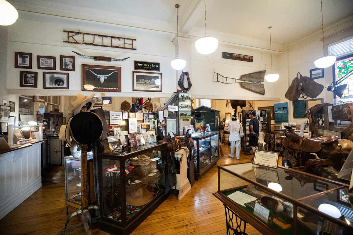 The Stockyard History Museum in Fort Worth holds a variety of artifacts, photos and antiques unique to Fort Worths history Wednesday, July 10.