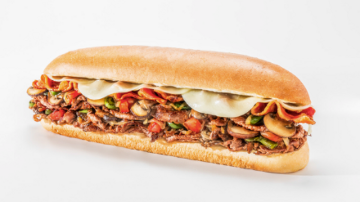 Pictured is one of Jon Smith Subs’ ”overstuffed” sandwiches.