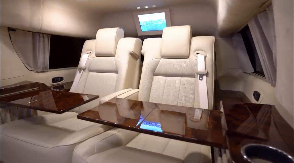 Tom Brady escalade inside #2
