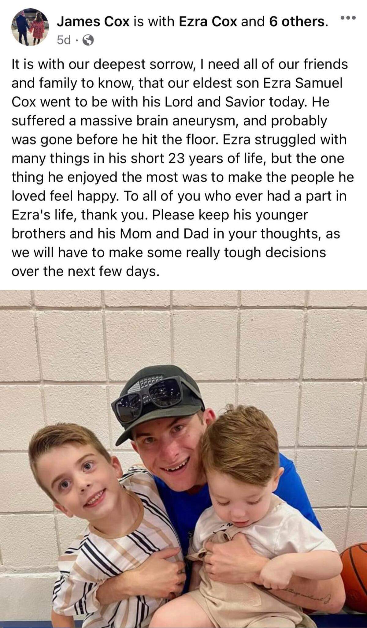 Ezra Cox