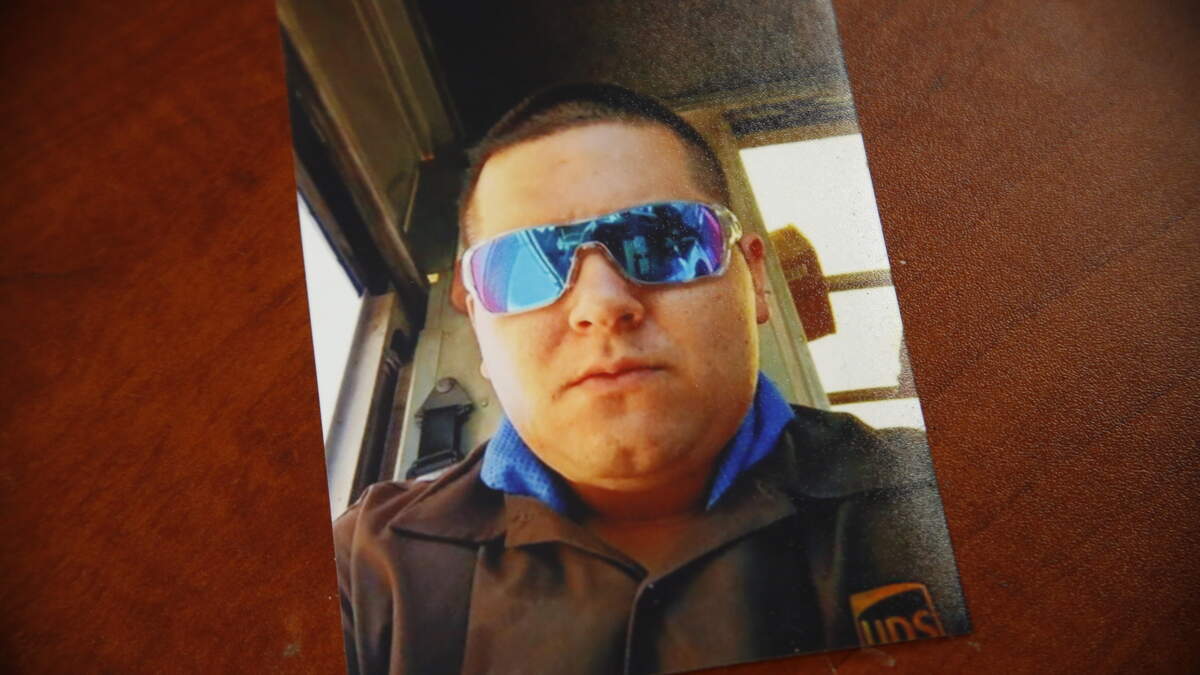 Elliot Brown, 34, died at a UPS warehouse in Fort Worth in July 2017. His family said he died from heat exposure and is suing UPS, which says Brown died from natural causes.