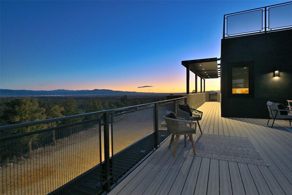 Deck area