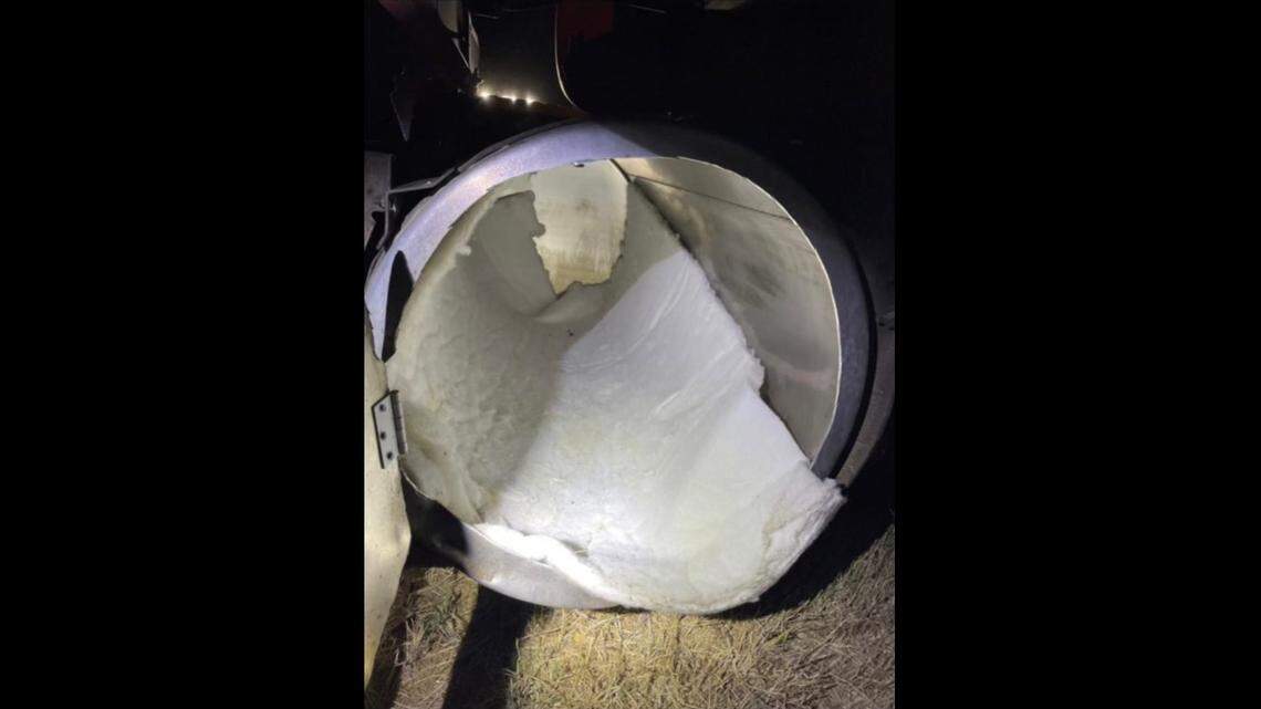 Two migrants were found hidden inside of a truck’s gas tank driving down the interstate, Texas deputies said.