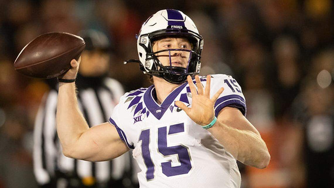 TCU QB Max Duggan ranks fifth on the Frogs’ all-time passing list with 5,920 yards.