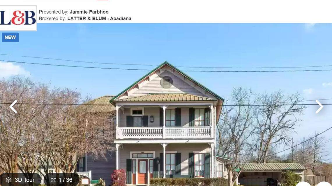 A bed-and-breakfast that was featured on HGTV’s “If Walls Could Talk” is for sale for $299,000 in Rayne, Louisiana.