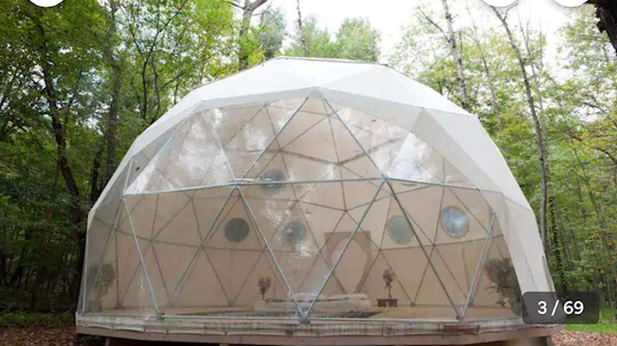 Camp in style and sophistication in this New York Airbnb.