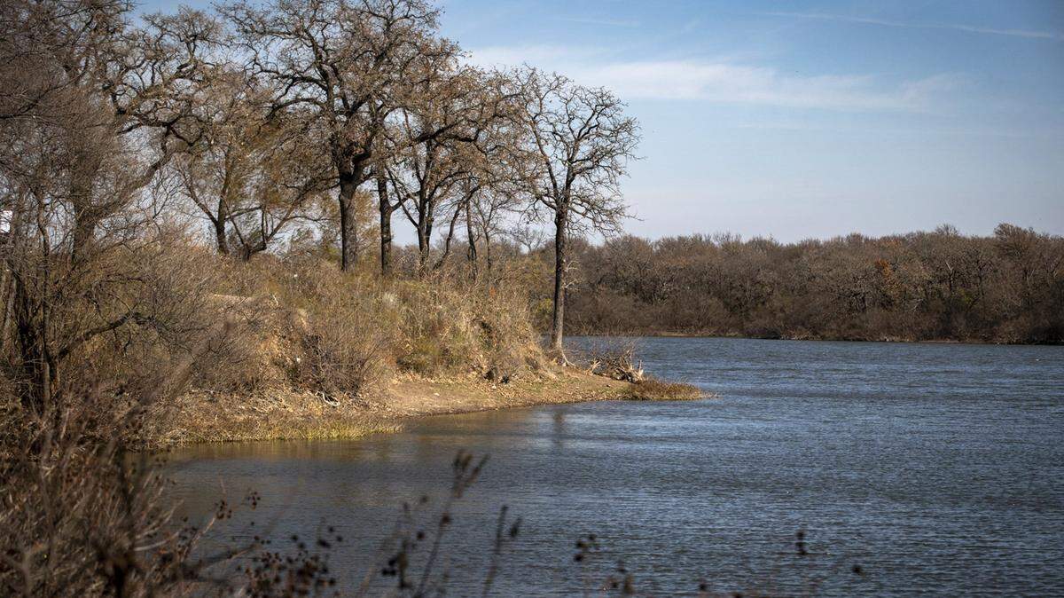 A deceased man was pulled from the water on the south end of Lake Arlington near Interstate 20.