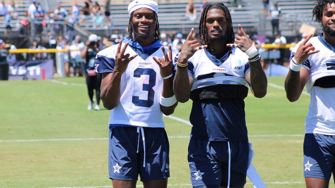 George Pickens, CeeDee Lamb turn in big day at Dallas Cowboys training camp