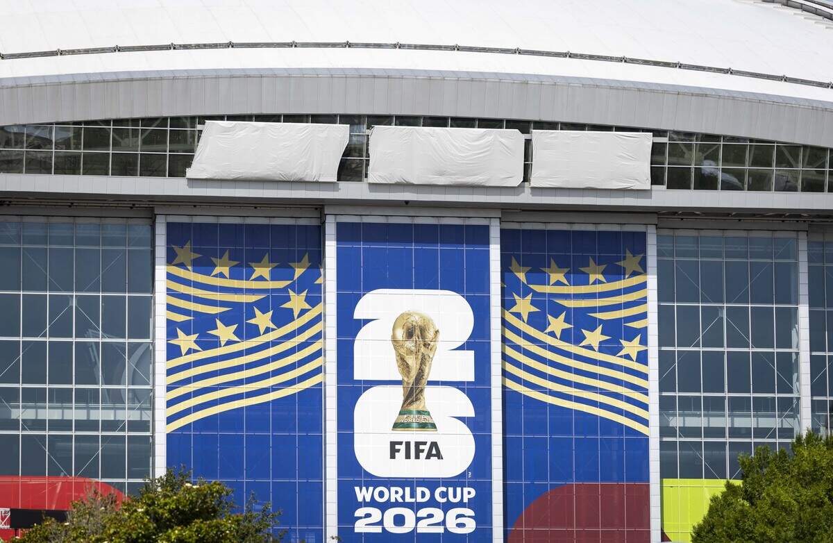 AT&T Stadium transformed into Dallas Stadium to host the FIFA World Cup 2026 in Arlington, Texas. Dallas Stadium will host nine matches starting Sunday, June 14.