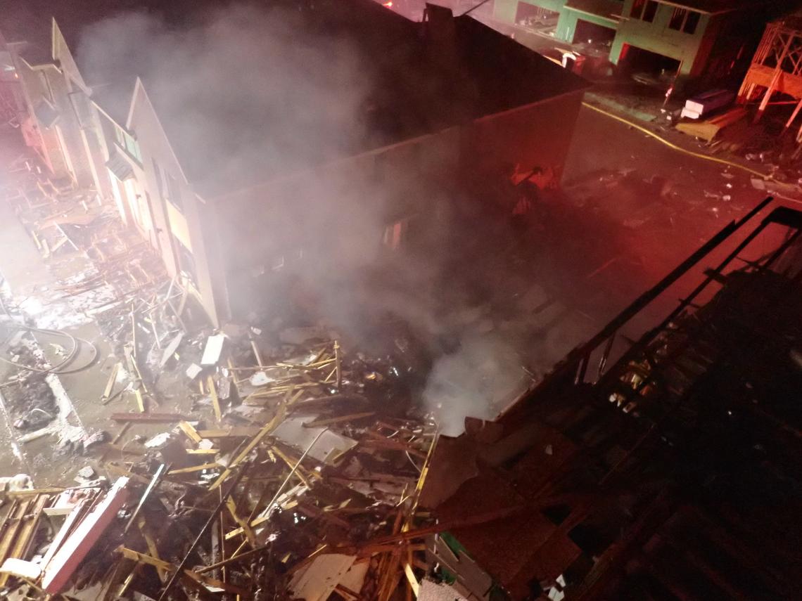 An Arlington home exploded early Saturday morning, the city’s fire department said.